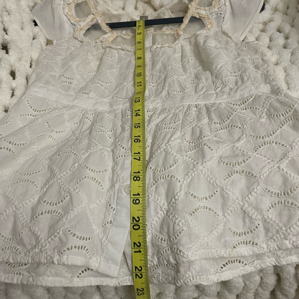 Anthropologie Floreat Trellis blouse sz 4 - Picture 10 of 12
